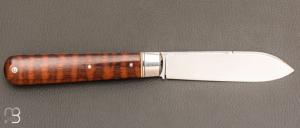 Canif Sheffield pliant fait main par Bastien Toubhans - Amourette et RWL34