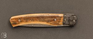    Le " 1820 Berthier " par Joël Grandjean - Ivoire de Mammouth et lame damas