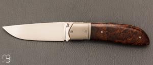    Couteau " Bohème " custom par Rémi Lavialle - RWL34 et bois de fer