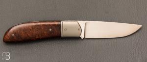    Couteau " Bohème " custom par Rémi Lavialle - RWL34 et bois de fer