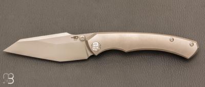  Couteau " Clastic " par Bestech Knives - BT2407C - CPM-Magnacut et Titane