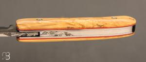  Couteau de poche Fidel manche en buis par Citadel Dep Dep