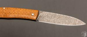   Couteau " Hook  " custom par Raphaël Durand - Kevlar "Thunderstrike" et RWL-34