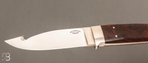 Couteau " Integral Gut Hook " par Dietmar F. Kressler - Ironwood - RARE