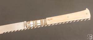  Couteau " Jehan de Metz à Pans " de collection par Isabelle et Pascal Graveline