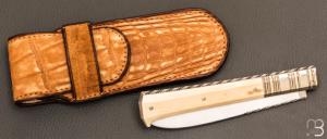  Couteau " Jehan de Metz à Pans " de collection par Isabelle et Pascal Graveline