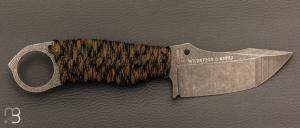  Couteau Karlican Édition Limitée 20 ans Wildsteer - Paracorde et lame stonewashed