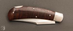 Couteau " Lanny's clip " custom de Jean Baptiste Leveque - Gidgee et RWL34