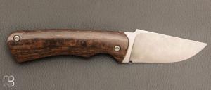   Couteau " Le 05 " par MTBlades Benjamin Thuillier - Paperstone et lame en 14C28