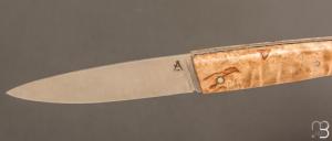   Couteau " Le Lombard " par Fontenille-Pataud - Bouleau et 14c28n