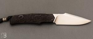   Couteau " Lultrafort Poker " de Rémi Lavialle - Ébène et RWL34 