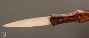  Couteau " Magna Pinna " fait main par Laraud Blade  - Bois de fer et 14C28