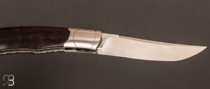 Couteau " Mini-Mix " pliant artisanal de Cyril Kalisz - Gidgee et RWL-34