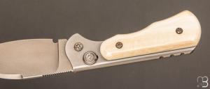    Couteau "  Morphalou " par Éric Parmentier - Mammouth et RWL34