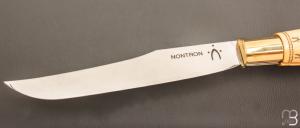    Couteau Nontron n°1 XXL buis modèle "Sabot"