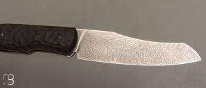 Couteau " Philéas " de Pierre Thomas - Atelier Odae - G10 et lame damax