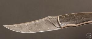    Couteau " Pointix lock back " custom de Florent Dall'ava - L'atelier Dall'ava