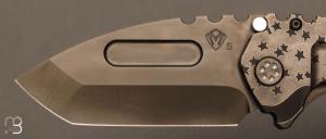 Couteau  "  Praetorian T Frame Lock Titanium" par Medford Knife