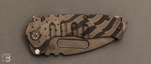 Couteau  "  Praetorian T Frame Lock Titanium" par Medford Knife