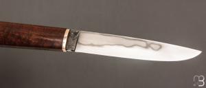  Couteau " Puukko " custom de Anthony Brochier - Gidgee et lame en C130