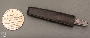 Couteau " Raven " fixe par Petr Hofman - Zirconium et N690