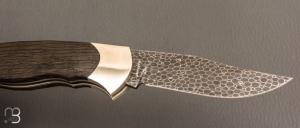  Couteau Böker Solingen - Scout Bog Oak Damast N°75/199  - 112124DAM