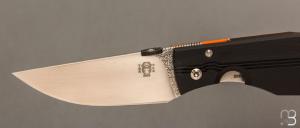   Couteau " Sika " custom par Torpen Knives - Jérôme Hovaere - G10 et D2