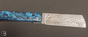   Couteau " Snard " par Tom Fleury - Bouleau madré stabilisé