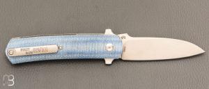   Couteau " Ulys First Run "  - Collaboration Stéphane Espi et Maxknives - MKES1BL