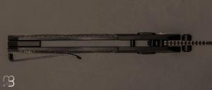 Couteau " VAULT " Micarta de QSP design Jacob Lundquist - QS157-A2