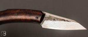    Couteau " Yakuza " de poche type Piémontais de Jean Michel Martin