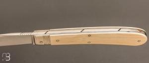   Couteau " Yatagan " par Erwann Aubriet - Ivoire de mammouth