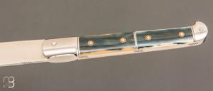 Couteau " Yssingeaux" par Romain Alvarez - RWL34 et ivoire de mammouth