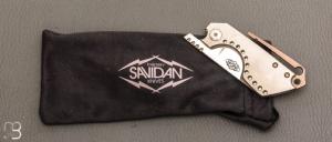   Couteau coupe-cigare  " Monster " par Thierry Savidan - Titane et RWL-34