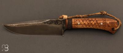  Couteau droit " plate semelle " de Jérémy Emile 