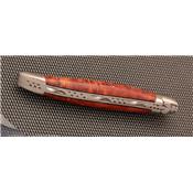 Couteau Laguiole en Aubrac Thuya lame satinée