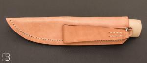  Couteau  " puukko " Nordique Custom de Pekka Tuominen - Micarta et RWL-34