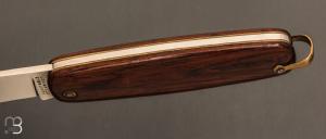  Couteau Bouledogue Véritable "Issarinox" - Palissandre