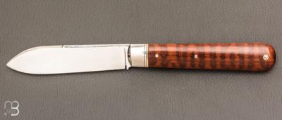 Canif Sheffield pliant fait main par Bastien Toubhans - Amourette et RWL34