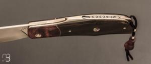   Couteau " Bandit " par Tony Ruot - Morta et lame en C130