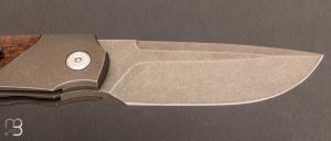   Couteau custom par Guy Poggetti - Micarta et Elmax