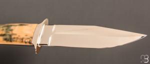  Couteau " Boot Knife " custom par Steven R. Johnson - Mammouth