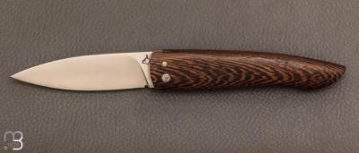 Couteau  "  Capucin " par David Margrita - Mbull Knives - Wengue