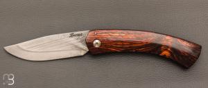   Couteau de poche Corse Cocobolo de Jean-Jacques Bernet