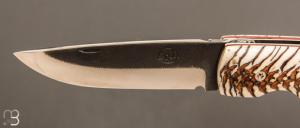 Couteau " Danang " par Citadel Dep Dep - Pomme de pin stabilisé