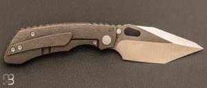    Couteau " EVO T #6 " par CKF Knives et Jon Sorensen Rotten Design - Titane et S90v 