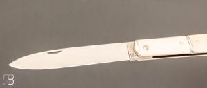 Couteau " Effilé "  par Adrien Vautrin - Mammouth et 14c28N