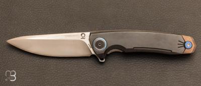 Couteau "Greyhoud" Titane et Zirconium Infinity Knives