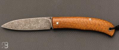   Couteau " Hook  " custom par Raphaël Durand - Kevlar "Thunderstrike" et RWL-34