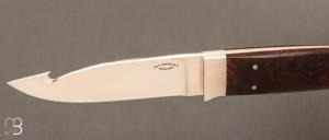 Couteau " Integral Gut Hook " par Dietmar F. Kressler - Ironwood - RARE